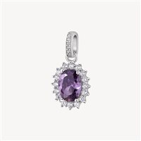 Collana Brosway Donna FANCY MAGIC PURPLE in Argento Ametista FMP19 - FMP19